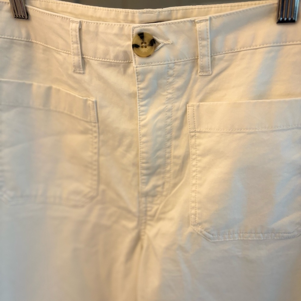 Quince Cream High-Waisted Pants - Picture 11 of 11